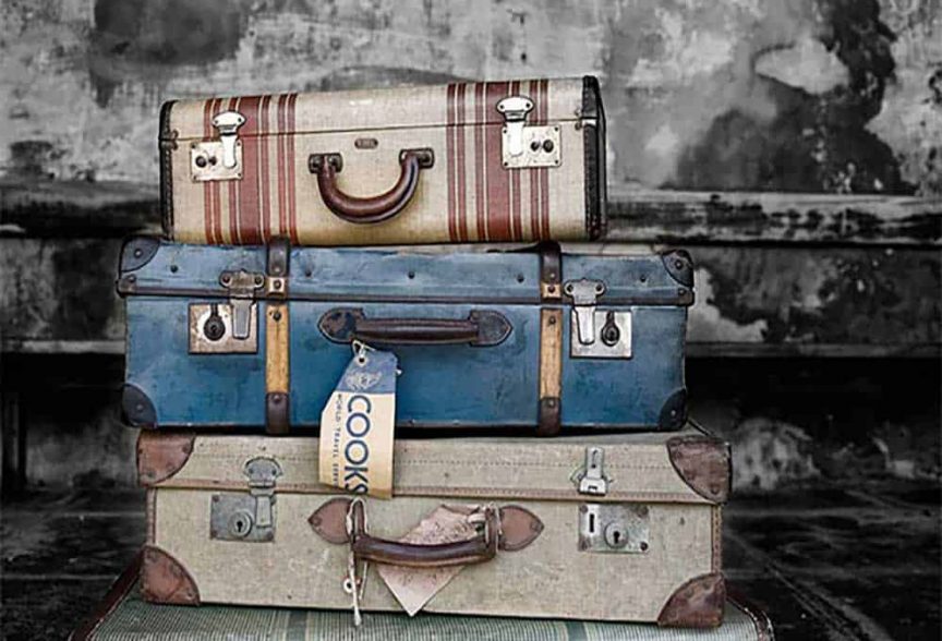 Suitcases for your unique honeymoon.