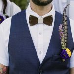 The latest suit accessories for grooms