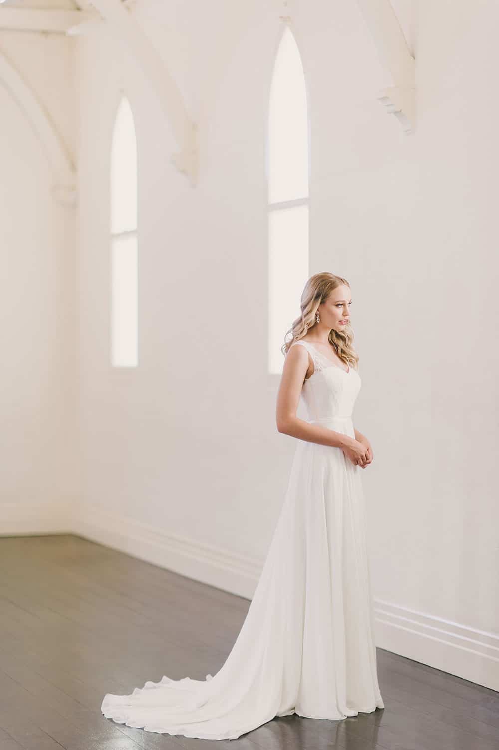 The Kiara wedding gown from Wendy Makin's Ready to Wear collection