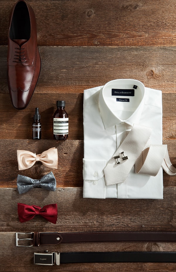 The grooms style check list.