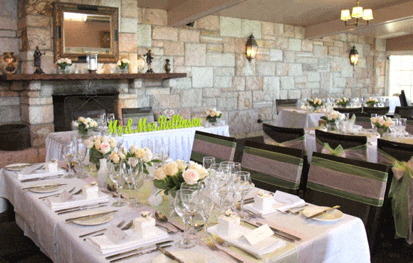 Rustic style country reception venue