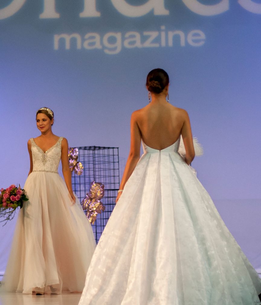fashion parade at the Queensland Brides Wedding & Honeymoon Expo
