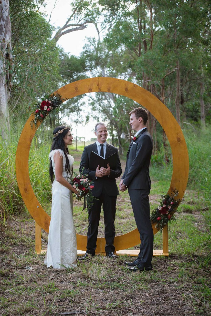 Styling a woodland wedding