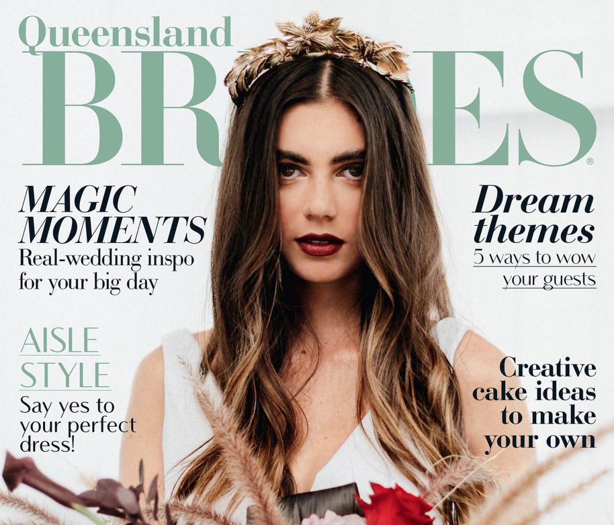 Queensland Brides Magazine Spring Summer 2018 feature image