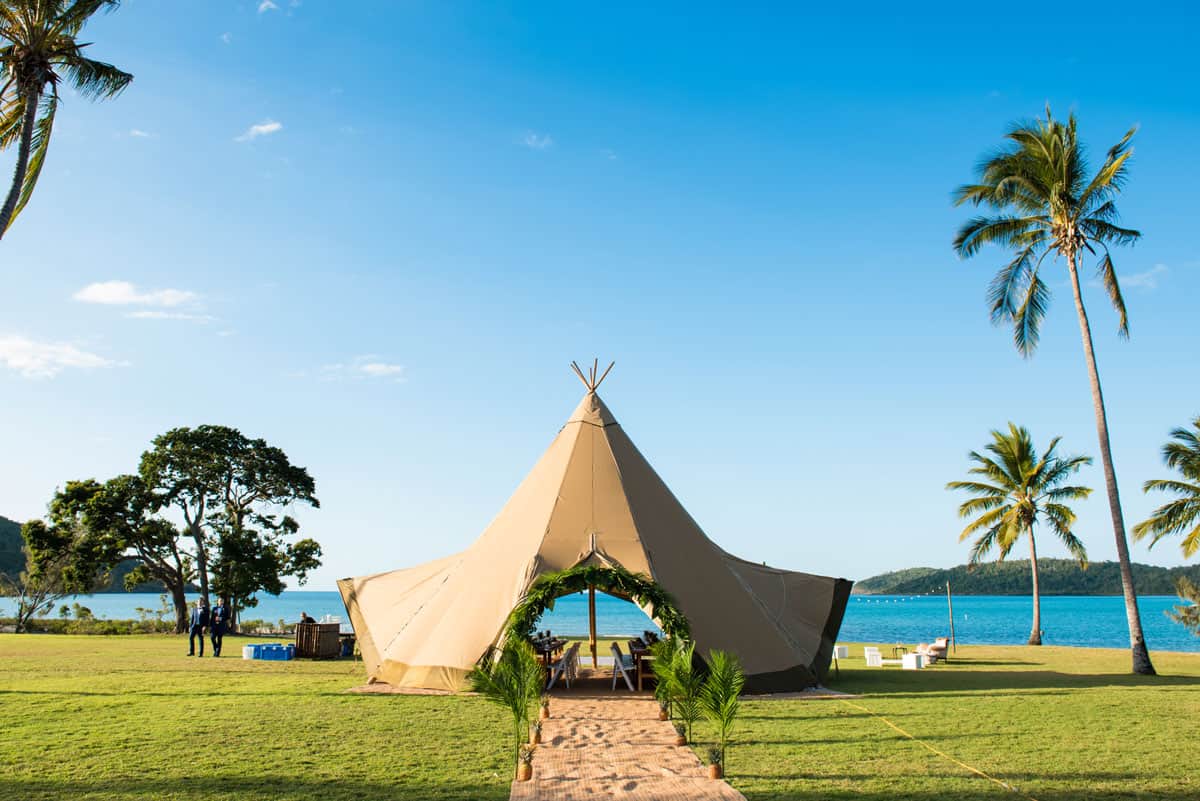 Teepee Events in Whitsundays
