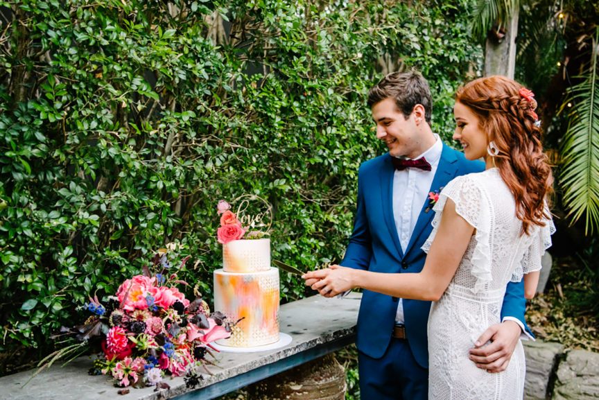 Colourful Styled Wedding Shoot in Brisbane