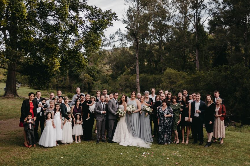 Emily and Mike's wedding at O'Reilly's Canungra Valley Vineyards