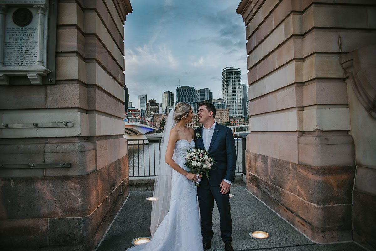 Lucy and Zac's Brisbane wedding