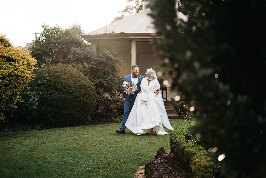 Britt & Isaac Wedding at Flaxton Gardens