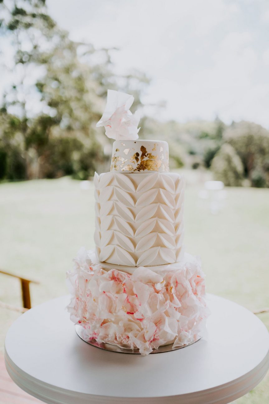 Wedding Cake at Mason Wines Styled Shoot