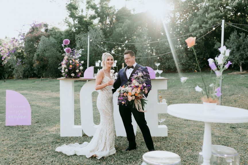 styled shoot lavender dreaming