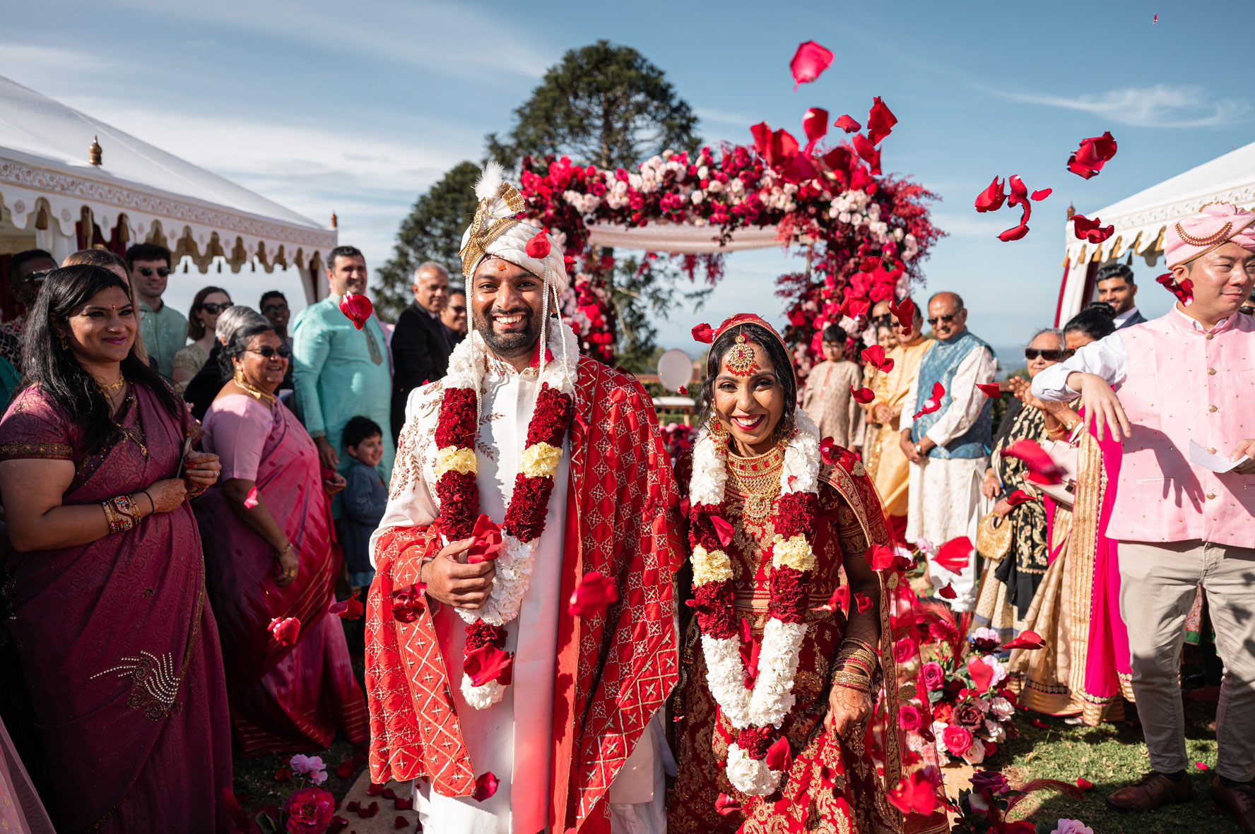Ajita + Tushar Indian wedding at Flaxton Gardens