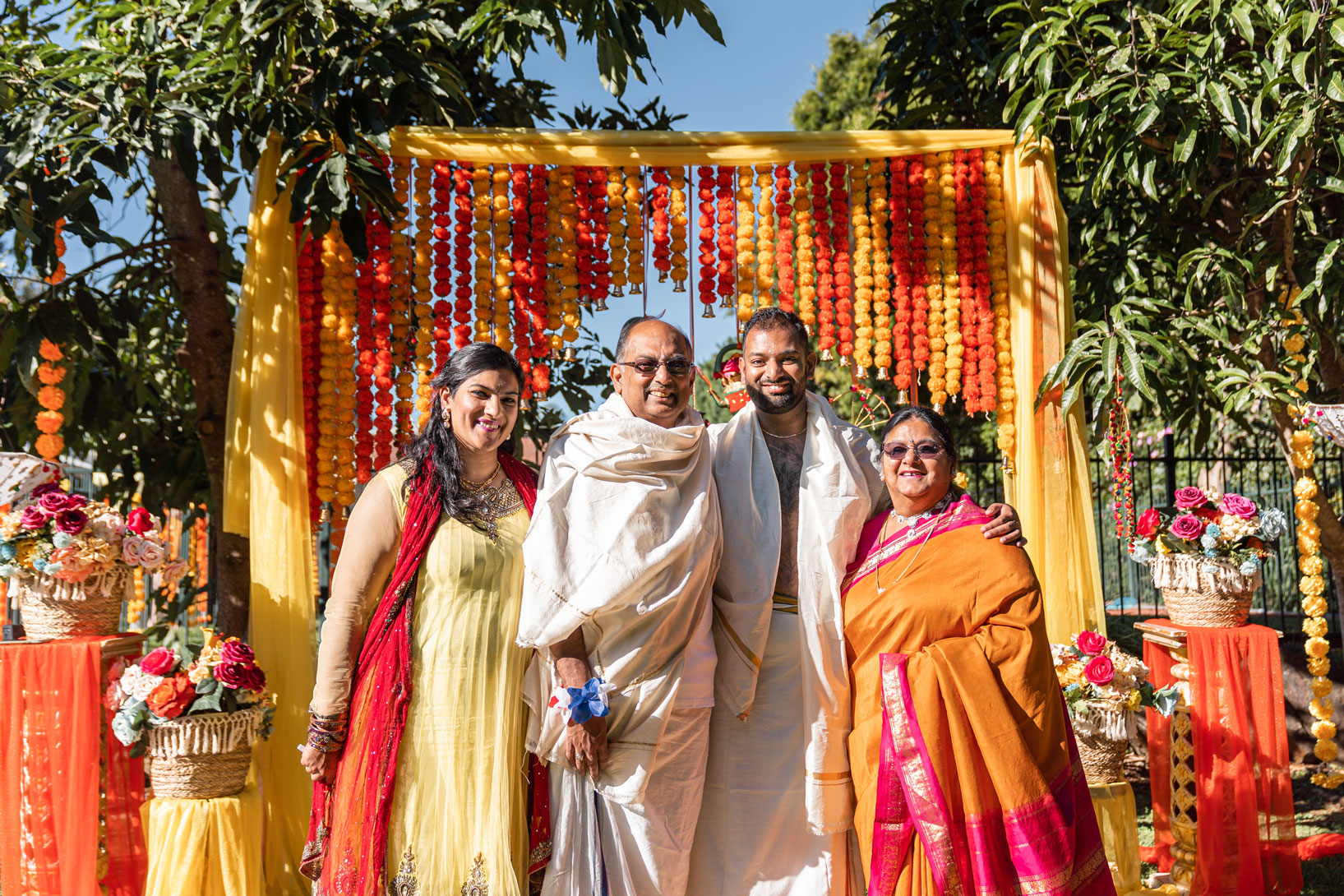 Ajita + Tushar Indian wedding at Flaxton Gardens