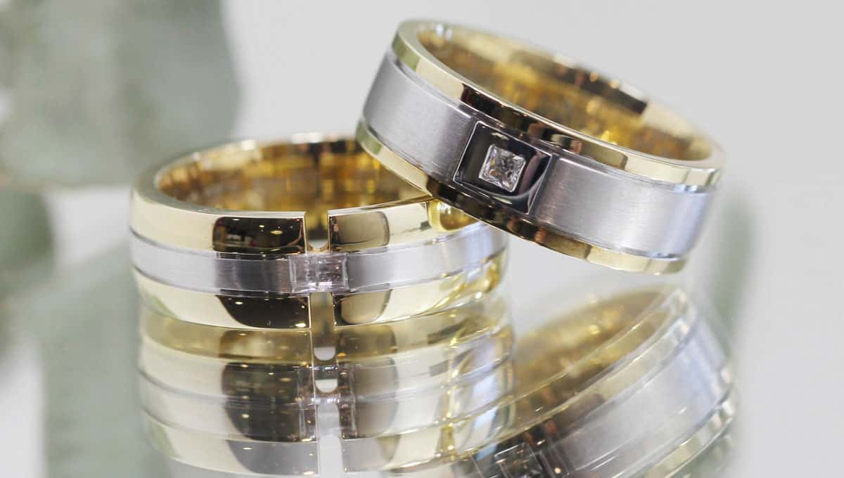wedding bands for grooms from Clayfield Jewellery