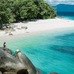 Nudey Beach at Fitzroy Island - the perfect honeymoon spot in Queensland